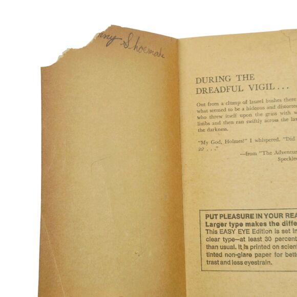 Adventures of Sherlock Holmes by A. Conan Doyle - Paperback - DAMAGED - Picture 5 of 7